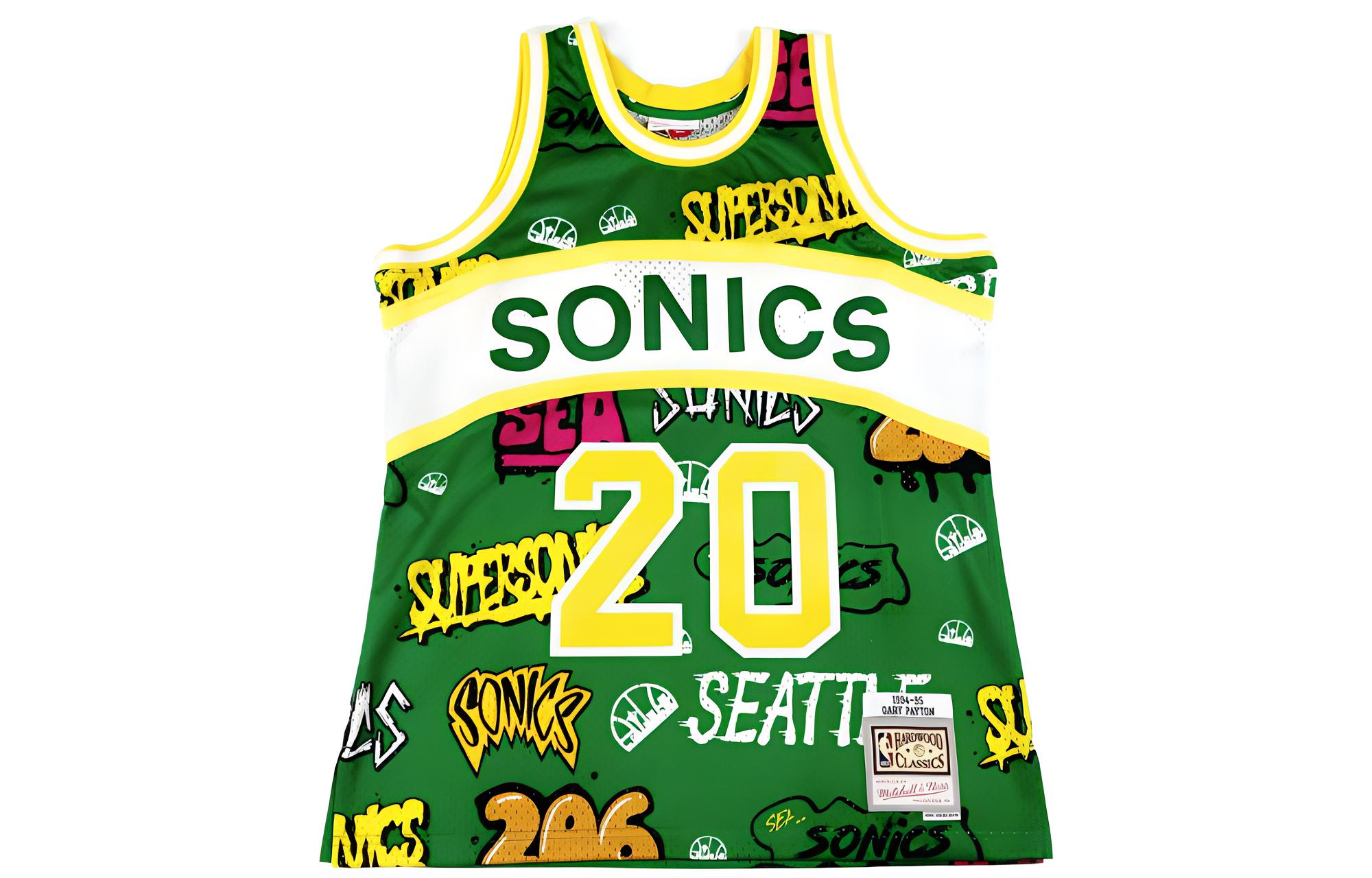 

Mitchell Ness Баскетбольная майка Mitchell & Ness, унисекс, зеленая