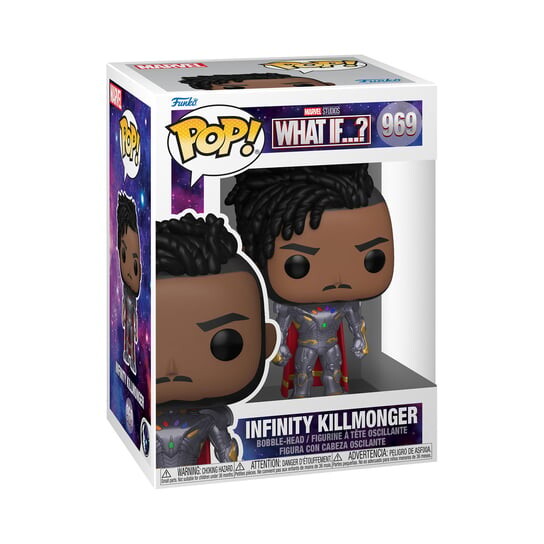 

Funko POP! Marvel What If..., коллекционная фигурка, Infinity Killmonger