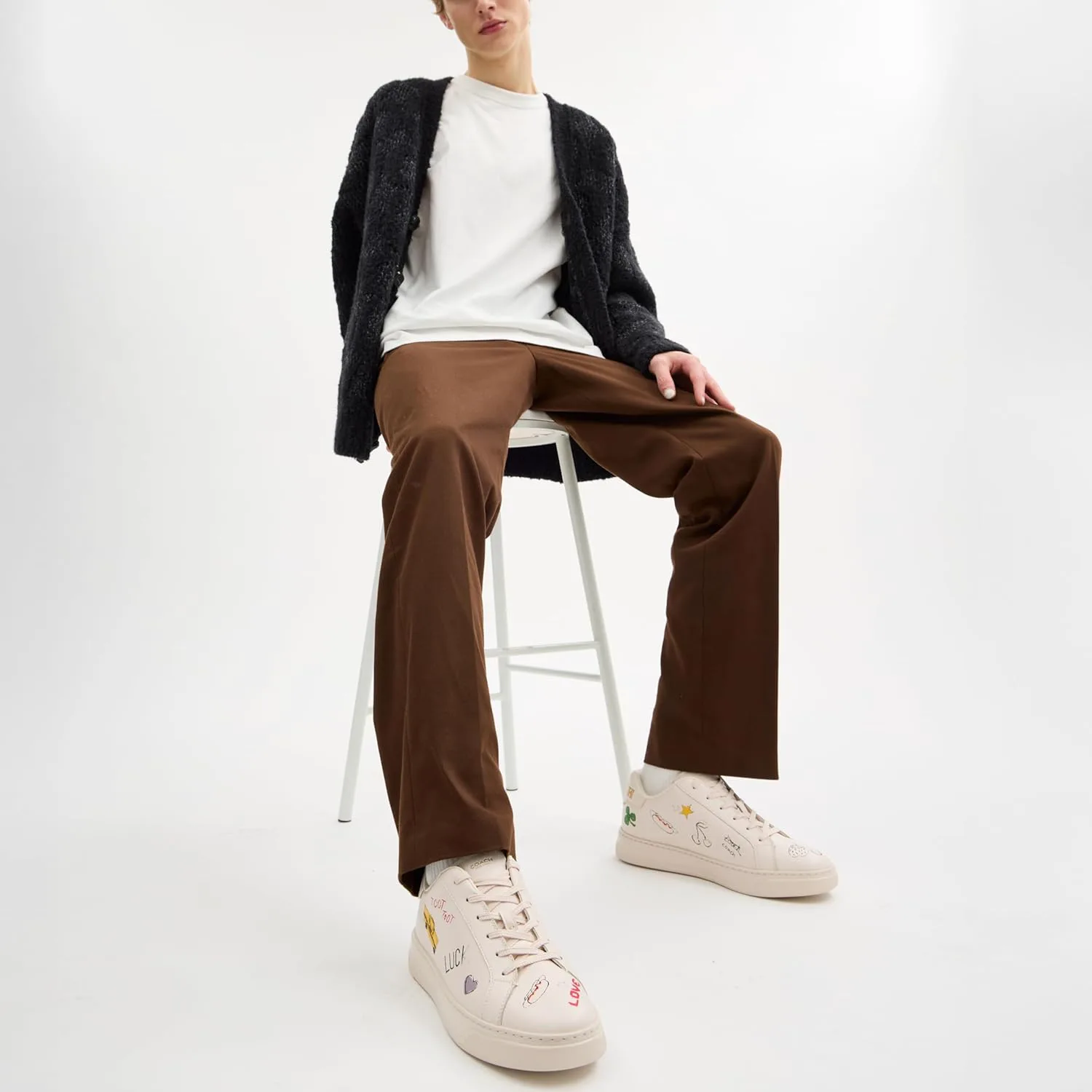 Мужские кроссовки Coach High Line Low Top, черный — фото 2