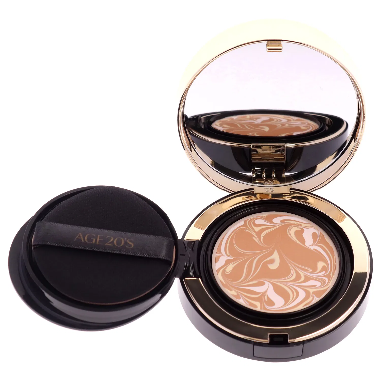 Тональный крем Signature Essence Pact Intense Cover SPF 50 Plus - 27C Honey от Age20s для женщин - 0,49 унции, коричневый — фото 2