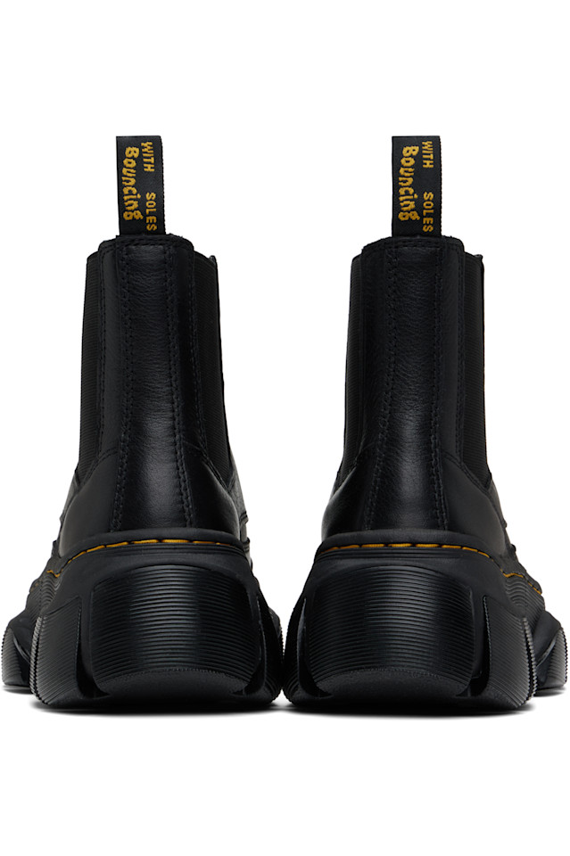 Dxml кожаные замшевые ботинки челси Dr. Martens, черный — фото 2