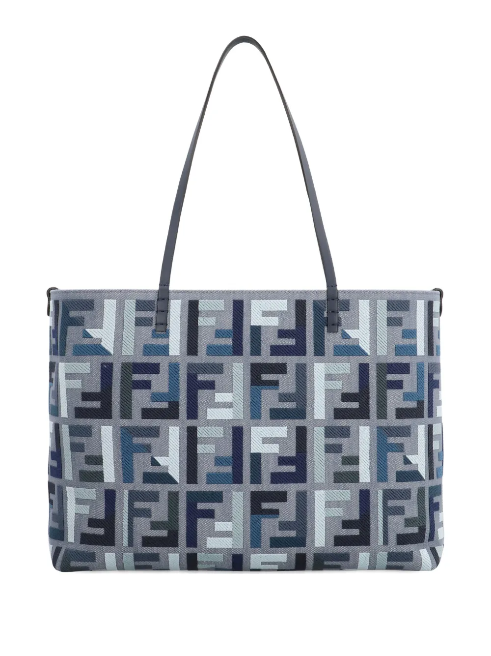 

Большая сумка-тоут Roll FENDI, синий