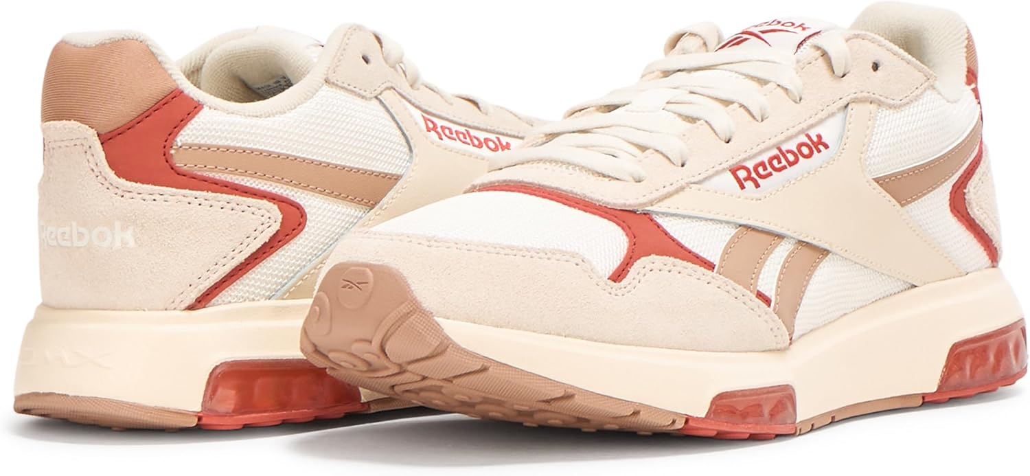 Кроссовки Reebok Unisex-Adult Glide DMX, красный — фото 3