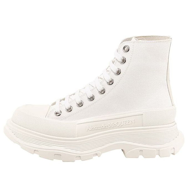 Кроссовки tread slick boot 'canvas white white' Alexander Mcqueen, белый