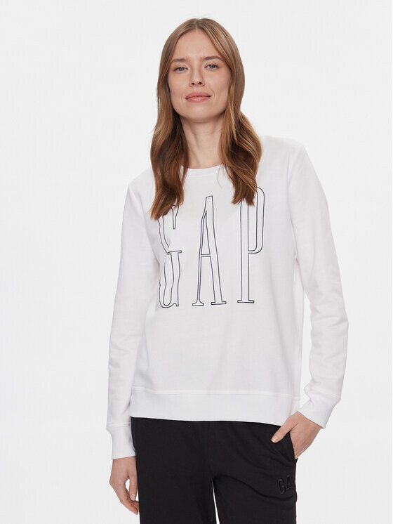 

Толстовка обычного кроя Gap, белый