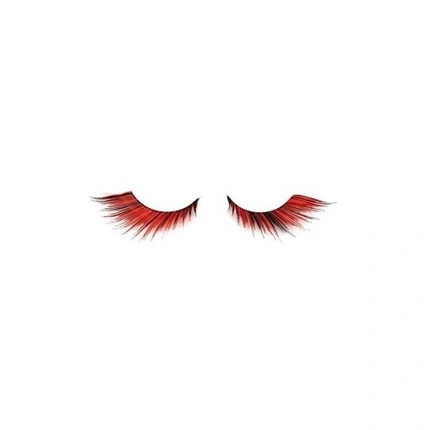 

Искусственные ресницы Shophair Crazy Flame Red, 2 шт. с клеем ‎Shophair