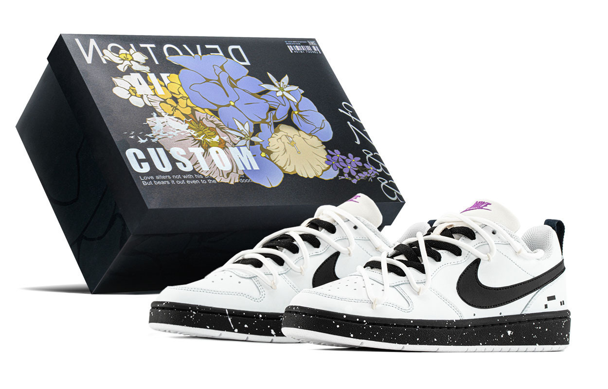 

Детские скейтерские кеды Court Borough Nike, белый
