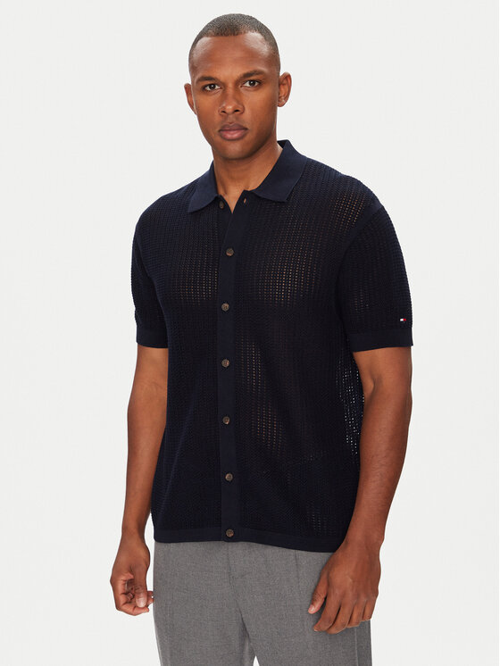 

Рубашка обычного кроя MW0MW39530 Tommy Hilfiger, синий