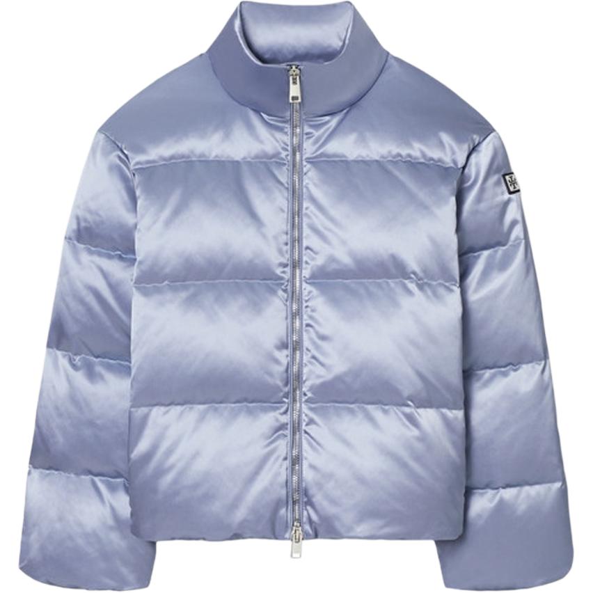 

Пуховая куртка FW25 для женщин Tory Burch, dusty синий