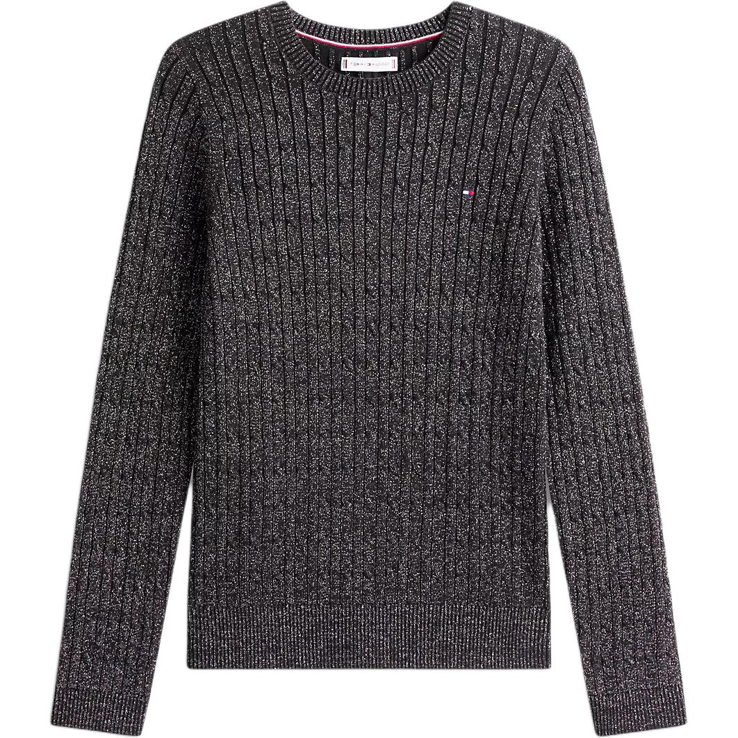 

Tommy Hilfiger Свитер Women's Black Crew Neck Moderate Others