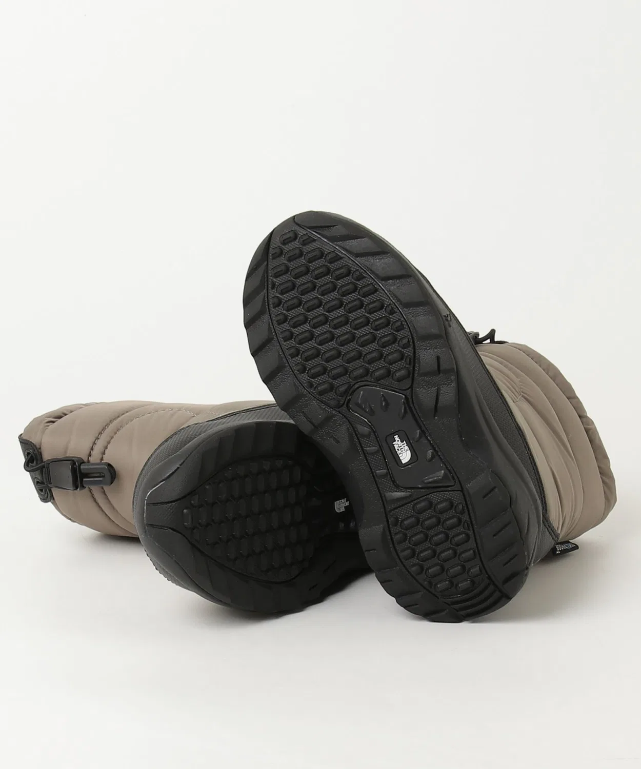 Ботинки зимние детские THE NORTH FACE K Nuptse Bootie WP, серые — фото 3