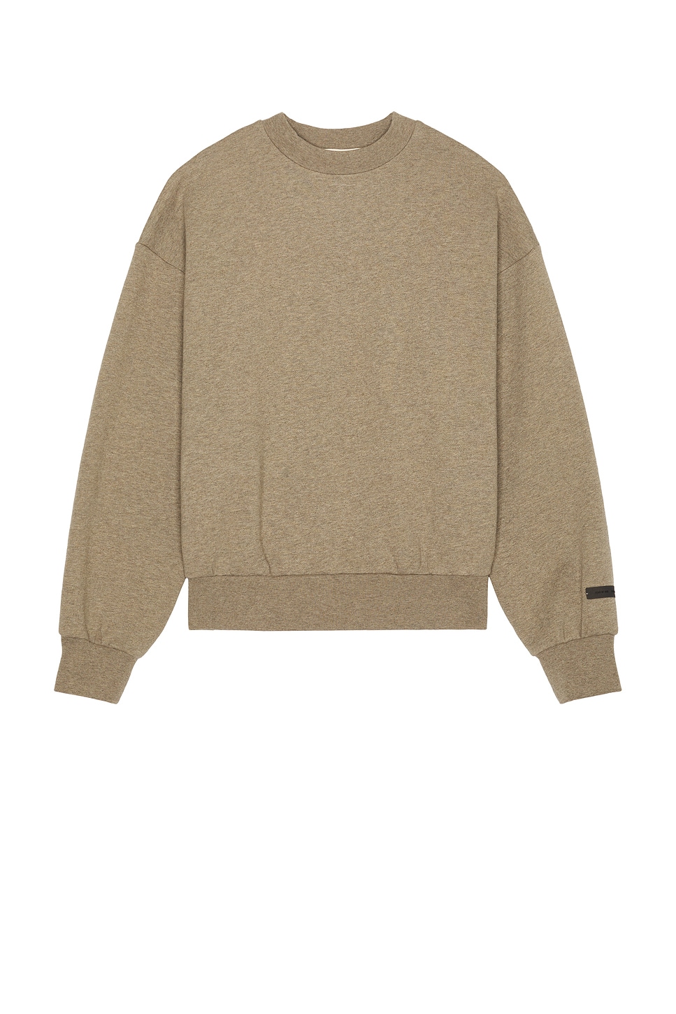 Классический флисовый свитер с круглым вырезом Fear Of God Essentials, Homestead Heather — фото 2