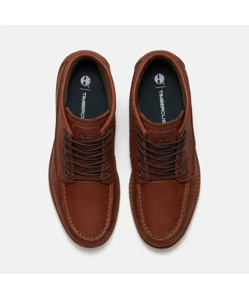 Ботинки чукка Timberland с мемори-пеной, коричневые — фото 2