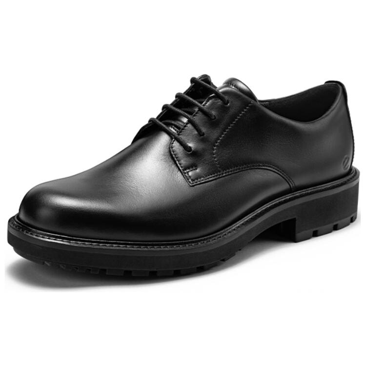 Мужские туфли Ecco Men's Casual Shoes Men Low-Top Black — фото 3