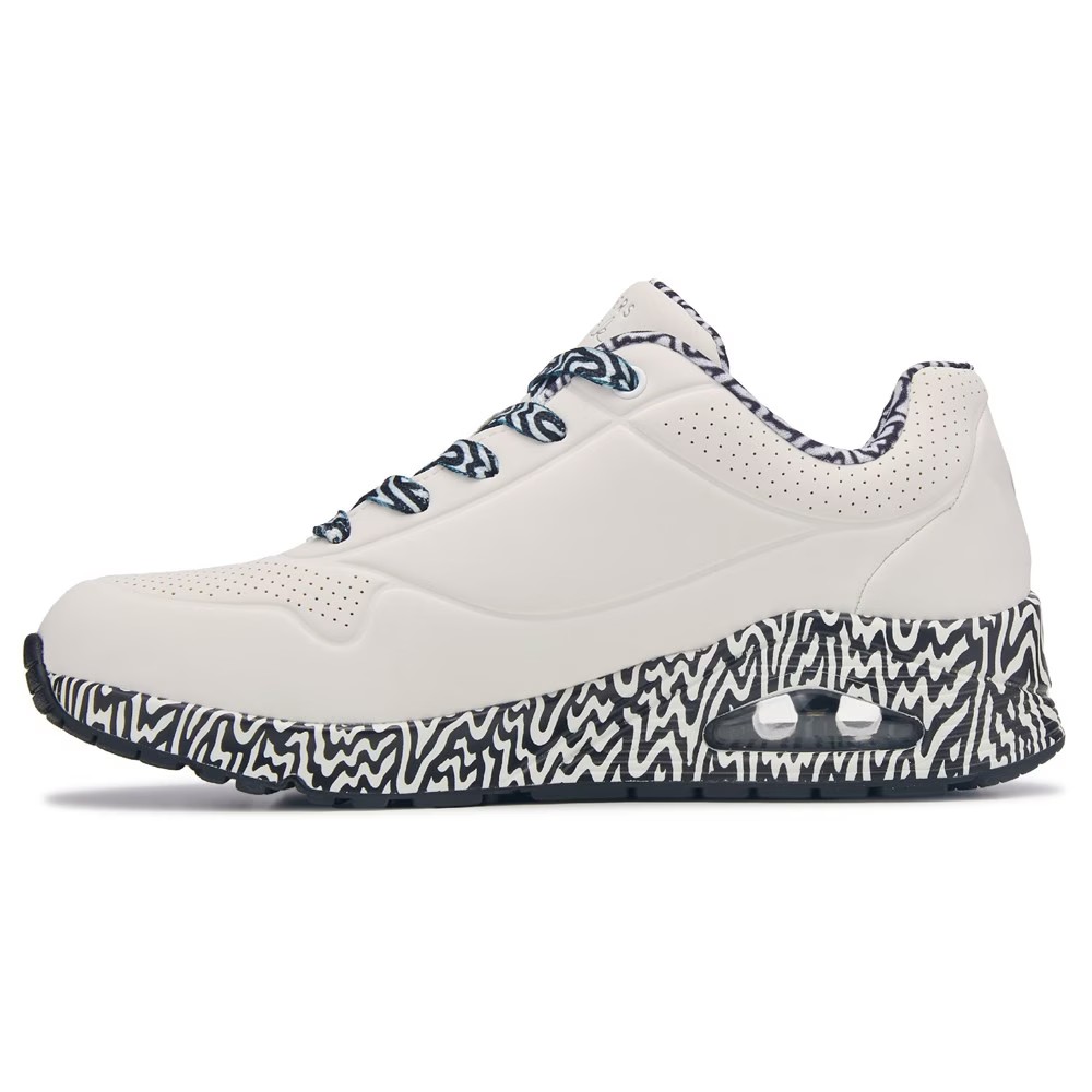 Мини-Кеды Jen Stark Street Uno Skechers, белый — фото 4