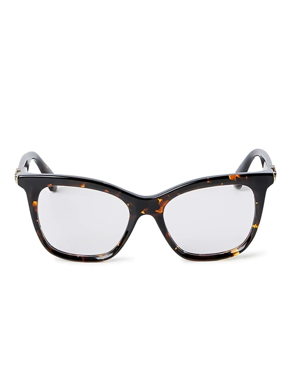 

Очки «кошачий глаз» в оправе «Гавана» Off-White Eyewear, коричневый