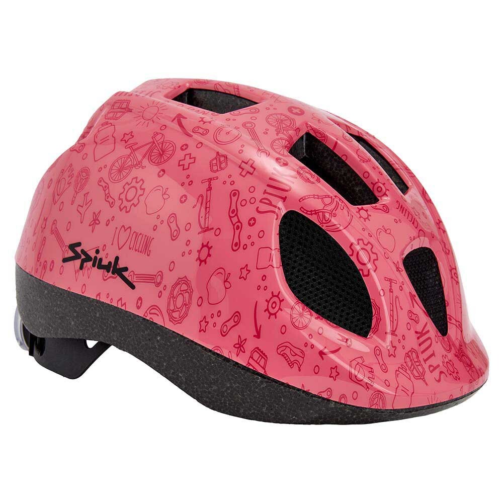 

Велосипедный шлем Spiuk Led MTB, розовый