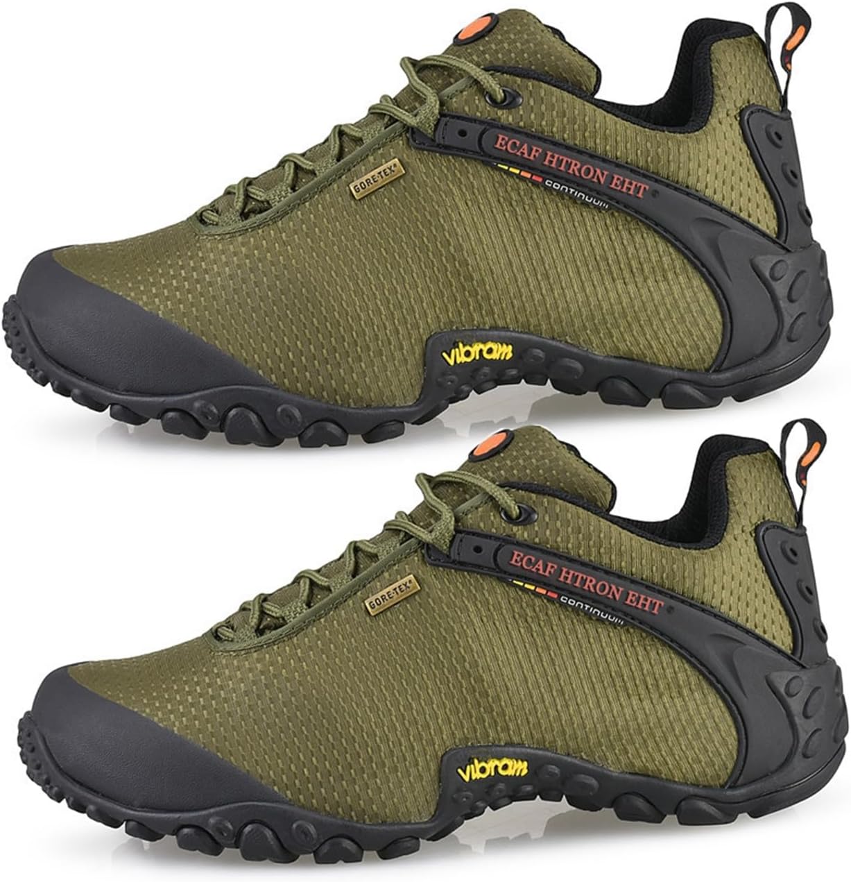 

Мужские походные туфли KtEli, повседневные туристические ботинки, обувь для скалолазания и троп, легкие низкие кроссовки для пеших прогулок и туризма на улице (Цвет: армейский зеленый, Размер: 39)