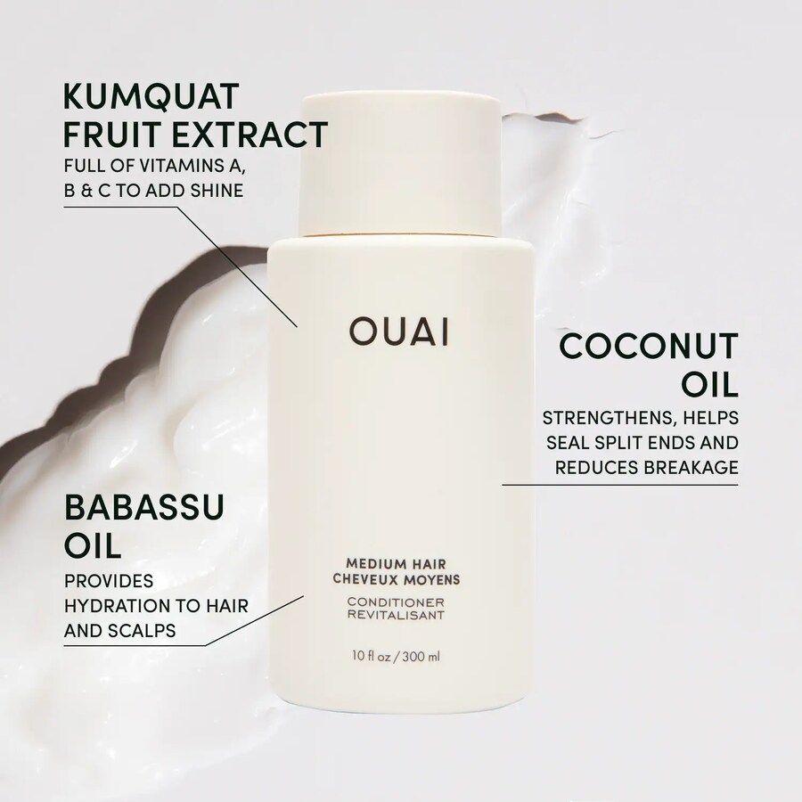 Кондиционер для волос средней интенсивности OUAI, 32 oz/946 mL — фото 2