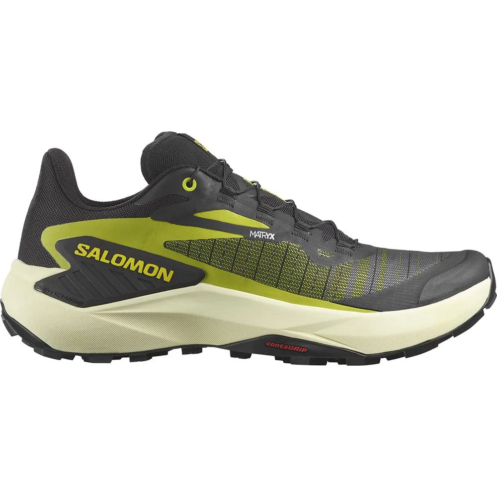 

Походные беговые кроссовки Salomon Genesis, серый/желтый