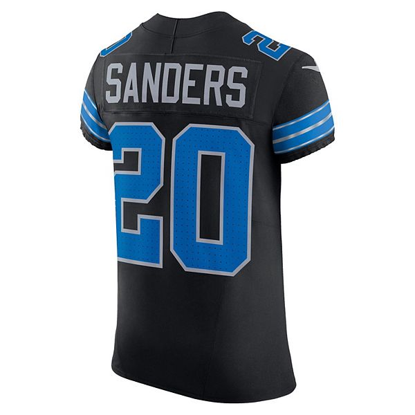 Футболка Detroit Lions Barry Sanders черная Nike — фото 4