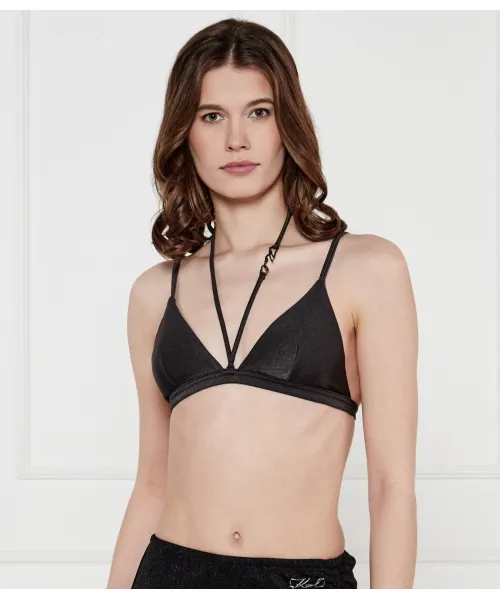 

Бикини-Топ DNA Shine Halter Karl Lagerfeld, серый