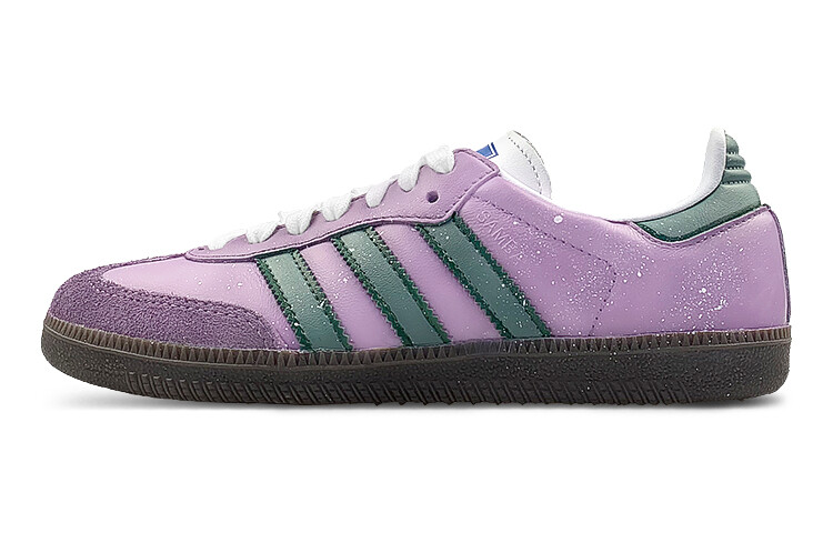 

Кроссовки adidas originals Samba Series Skateboarding Shoes Unisex Low-top Pink/green/white, цвет Pink Moon/Nori/Magnet