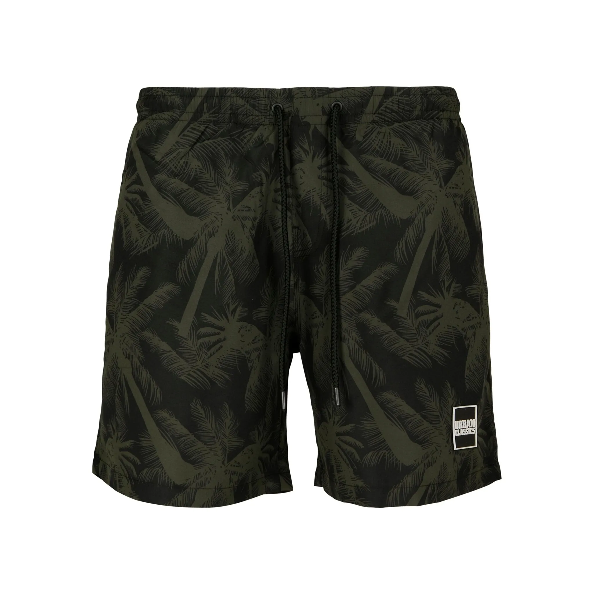 

Шорты для плавания URBAN CLASSICS " Urban Classics Men's Pattern Swim Shorts", цвет Palm/Olive