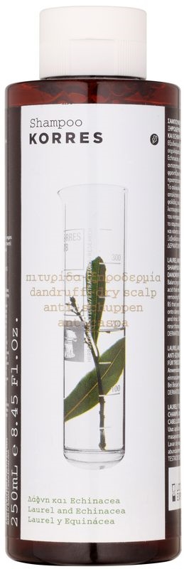 

Шампунь против перхоти с лавром и эхинацеей для сухой кожи Korres, 250 мл