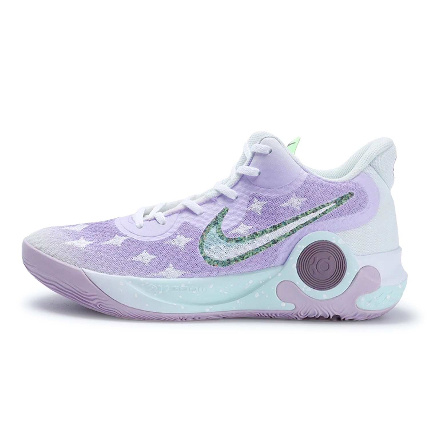 

Кроссовки Nike KD Trey 5 IX Vintage Basketball Shoes Men Mid-top Green, цвет Light Lavender