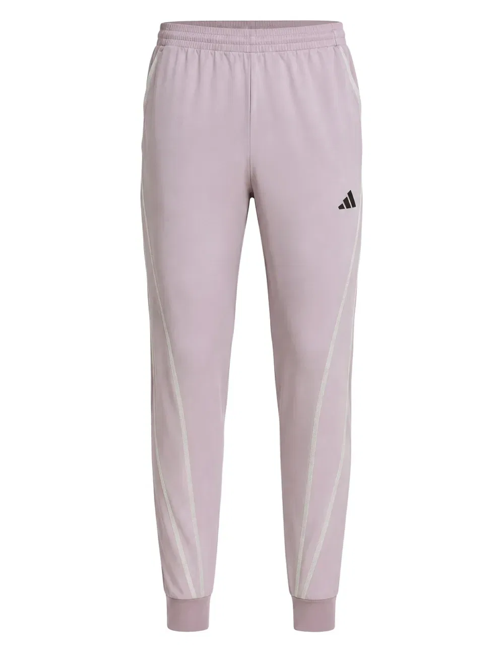Спортивные брюки с вставками и логотипом Adidas, фиолетовый — фото 2