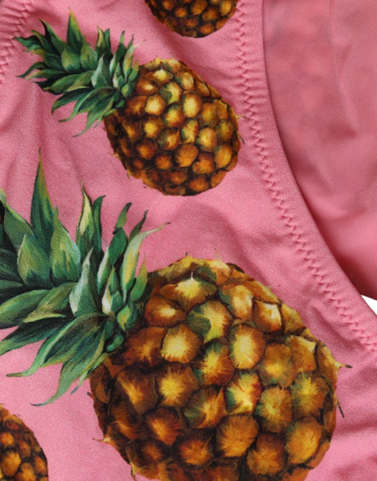 Розовый ананас купальник бикини плавки купальники Dolce & Gabbana — фото 3