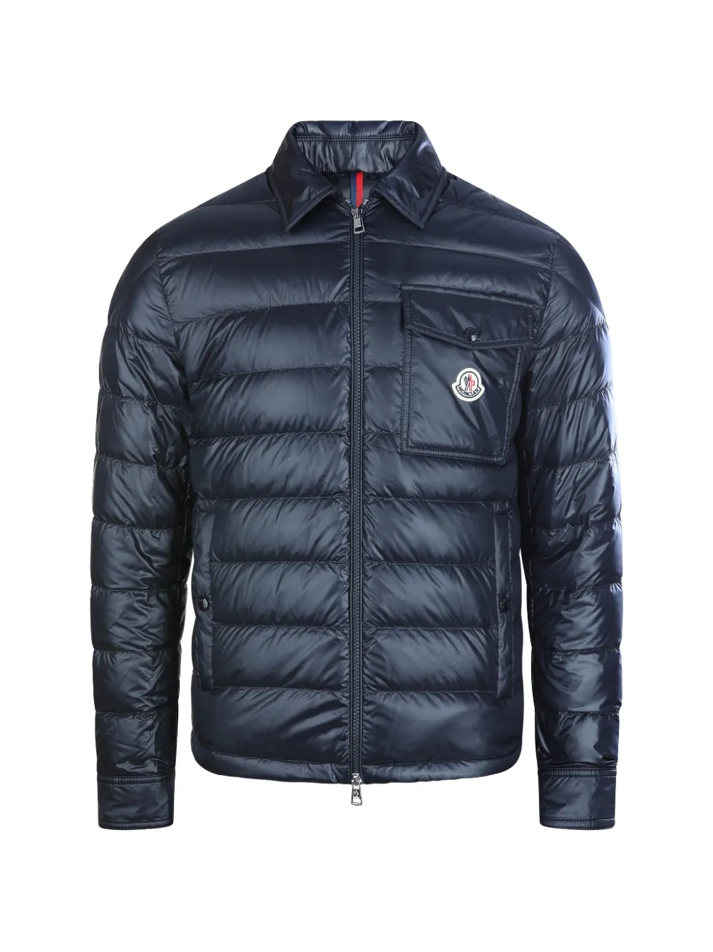 

Стеганая куртка mourillon на молнии MONCLER, синий