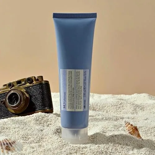 Davines SU Aftersun, увлажняющий гель для ухода за кожей, чтобы увлажнить, защитить и разгладить кожу, успокоить и увлажнить покрасневшую кожу после пребывания на солнце, 150 мл — фото 2