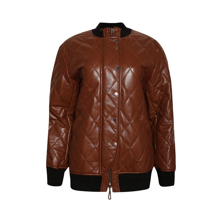 

Куртка Rabanne Long Quilted Jacket 'Chocolate', коричневый