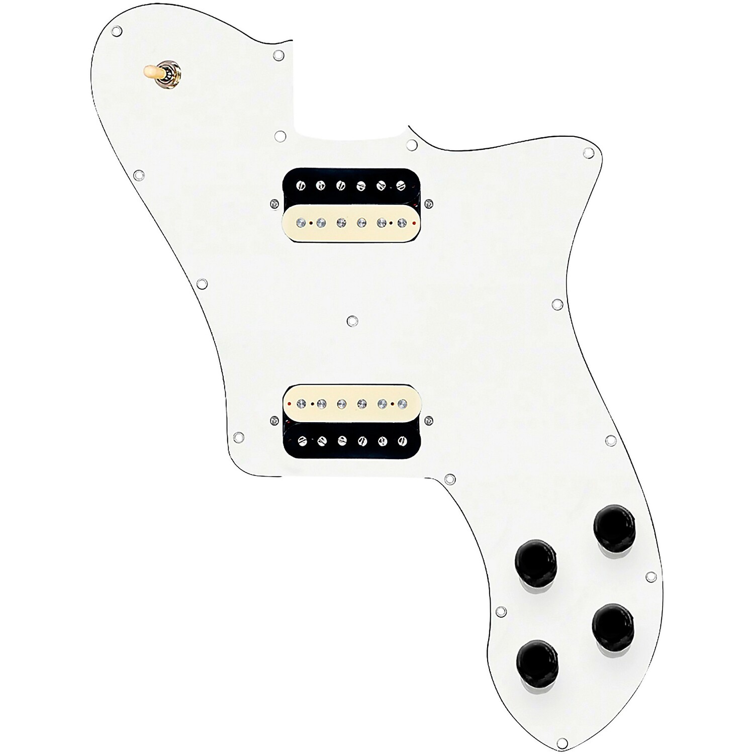 

Накладка 920d со специальной загрузкой для телекастера Deluxe Telecaster '72 с открытыми хамбакерами Roughnecks белого цвета 920d Custom