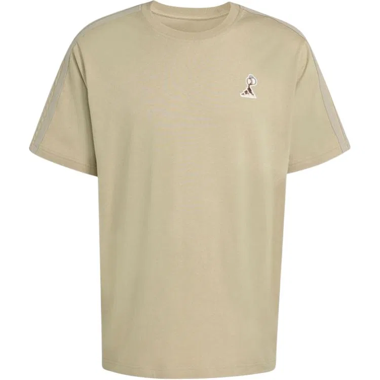 Футболка мужская Khaki, с круглым вырезом, средней посадки Adidas