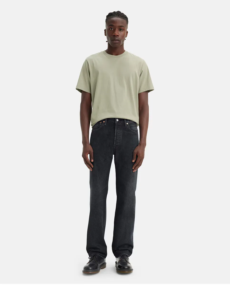 

Мужские прямые джинсы 501 Original на эластичной основе Levi's, черный