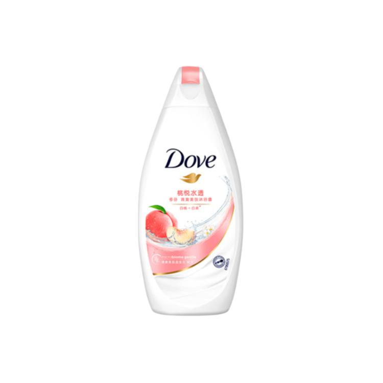 Гель для душа Cherry Blossom Sweet Scent с увлажняющей и смягчающей текстурой очищение, увлажнение, питание 1000г+300г Dove — фото 3
