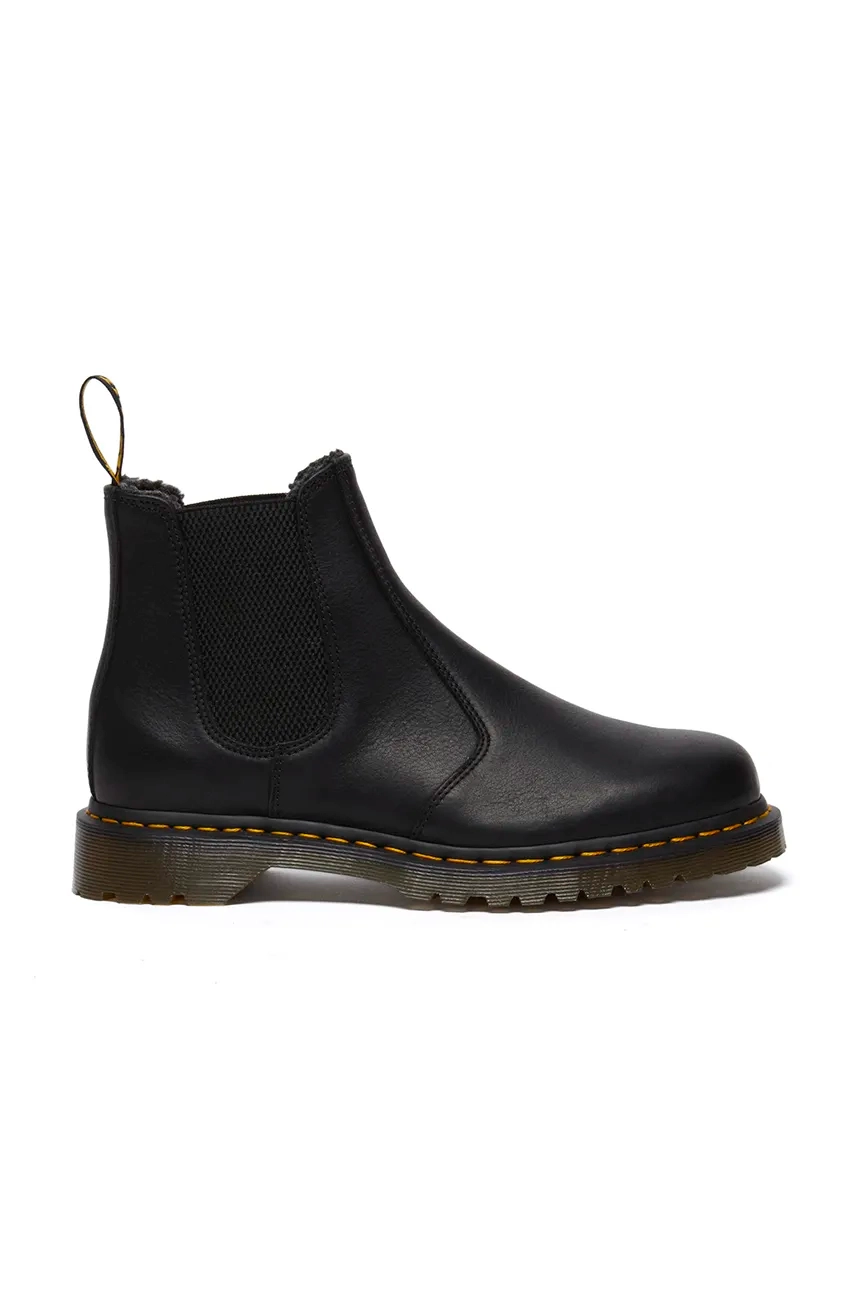 Мужские ботинки челси Dr. Martens 2976 WL кожаные с амортизацией, черный — фото 2