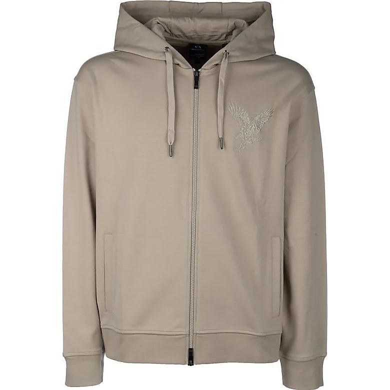 

Вышитая толстовка ARMANI EXCHANGE, Бежевый умбра