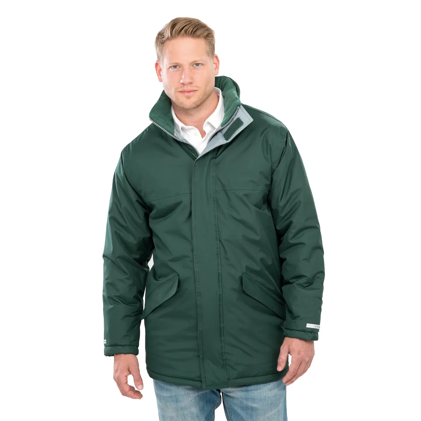 Зимняя парка Result Core Winter Parka, бутылочно-зеленый — фото 2