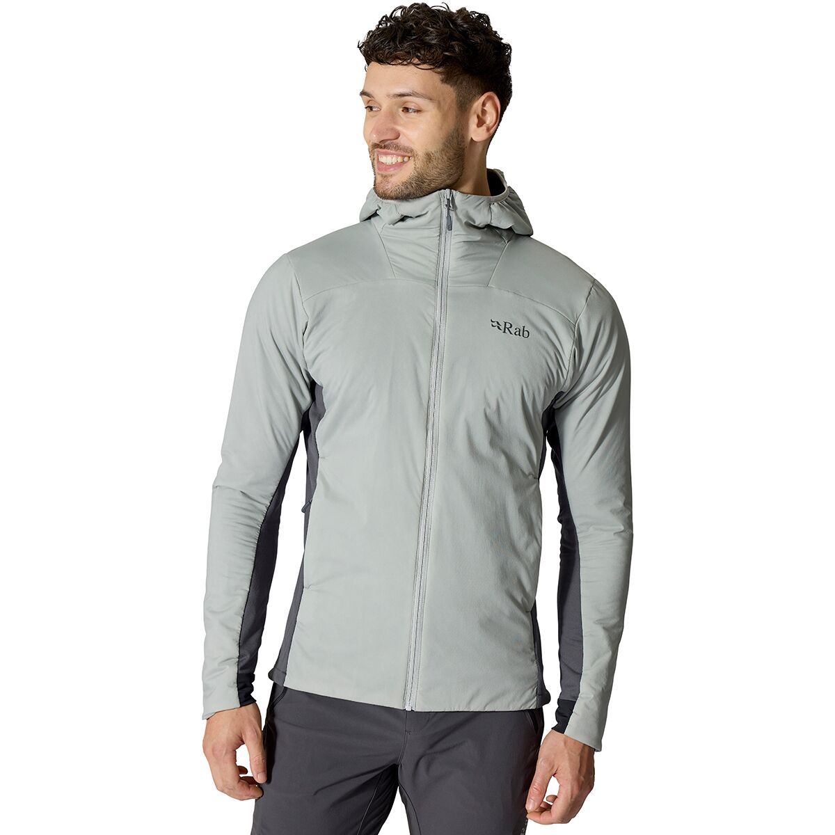 

Куртка Xenair alpine flex Rab, цвет light zinc, Синий, Куртка Xenair alpine flex Rab, цвет light zinc