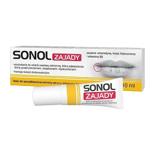 

Мазь для губ, 10мл SONOL Zajady, inna