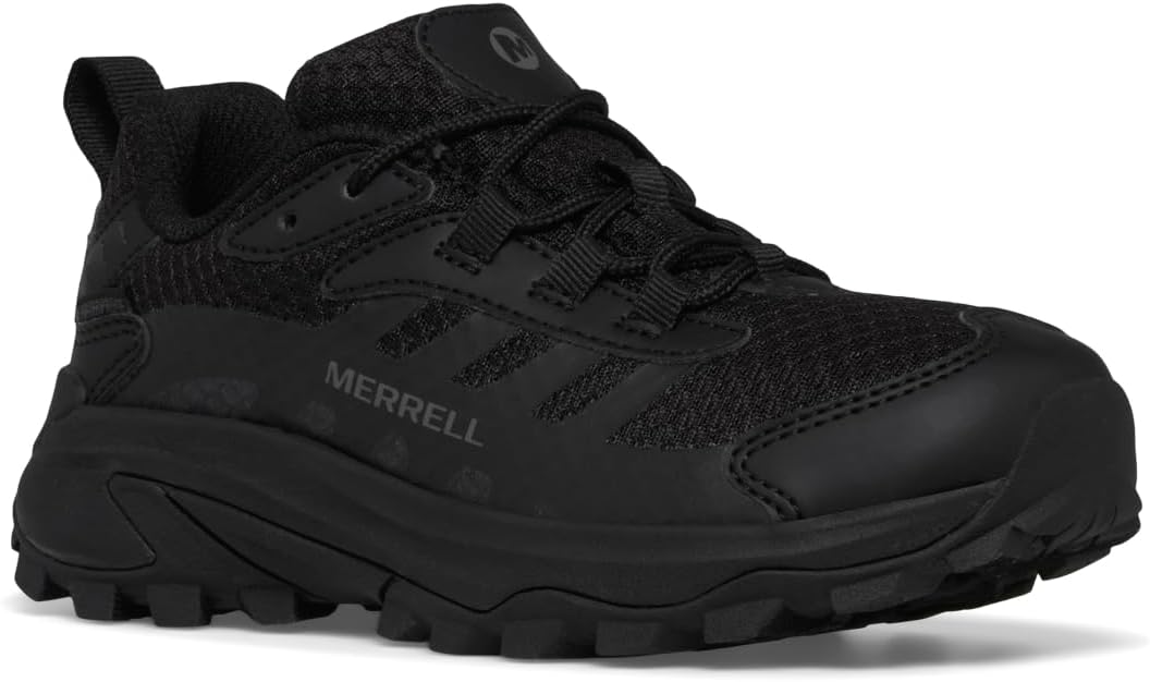 Детские водонепроницаемые кроссовки Merrell Moab Speed 2 унисекс, черный — фото 2
