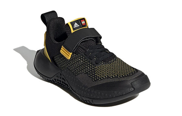 Кроссовки lego x sport pro j 'black equipment yellow' Adidas, черный — фото 3