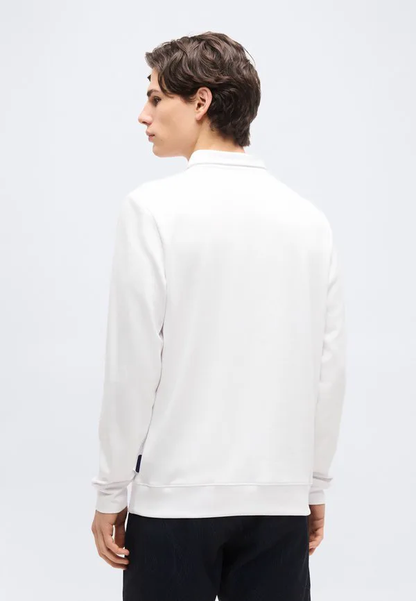 Толстовка rossmore с воротником и застежкой-молнией до середины груди Calvin Klein Golf, White — фото 3