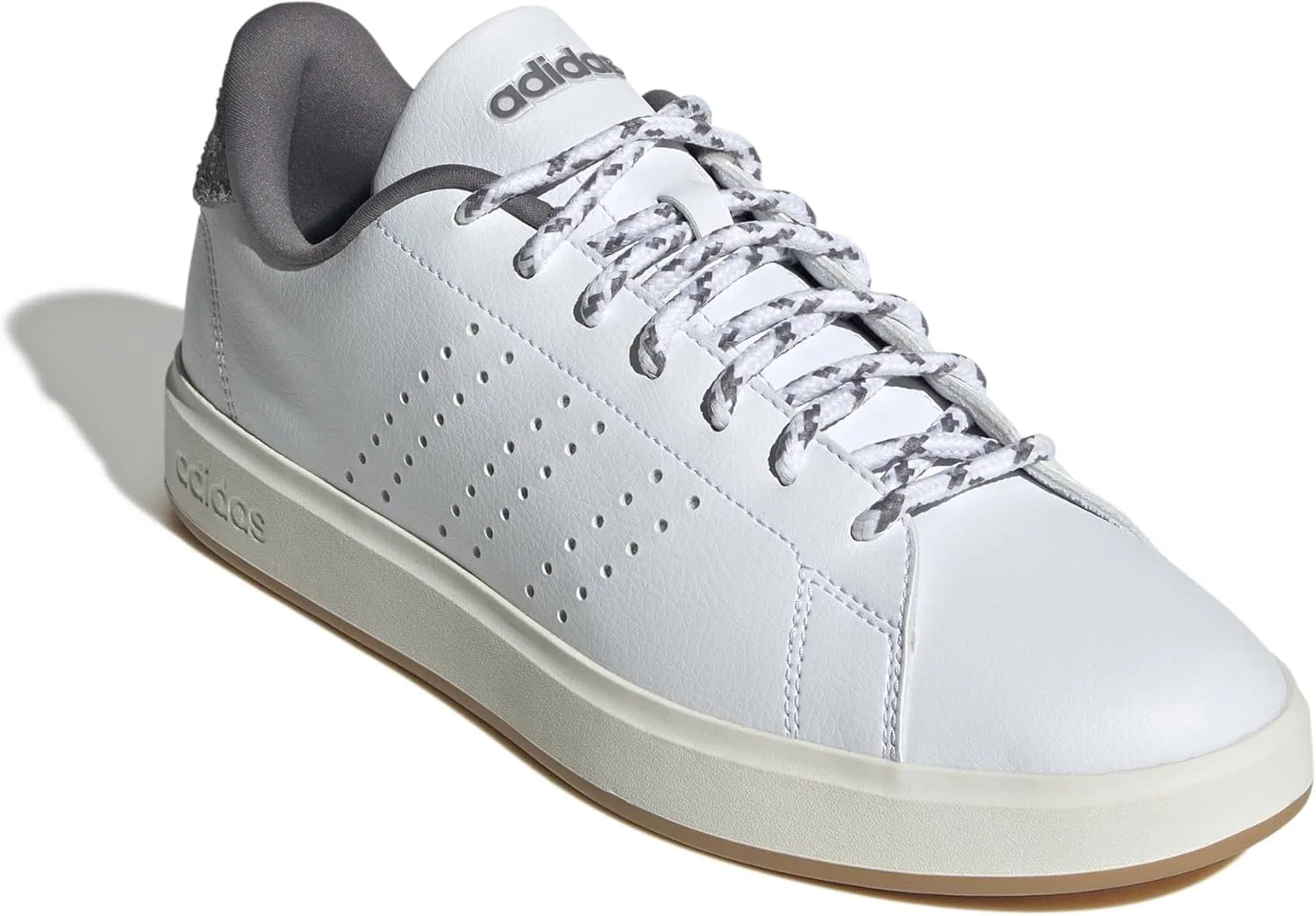 Кроссовки Adidas Unisex Advantage 2.0, Ftwr White Ftwr White Trace Grey — фото 3
