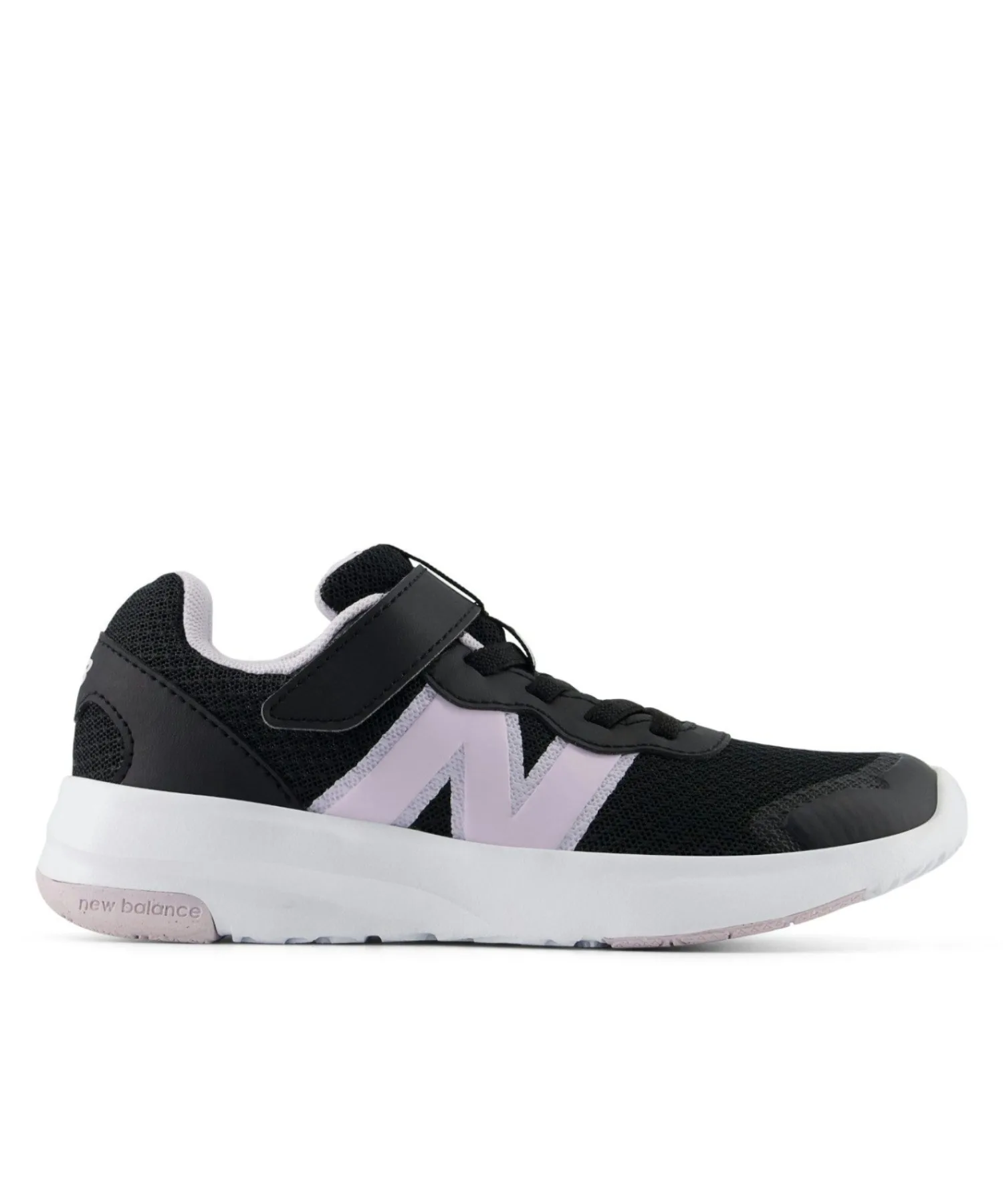 Детские кроссовки на липучке New Balance 578v1 Strap черно-фиолетовые
