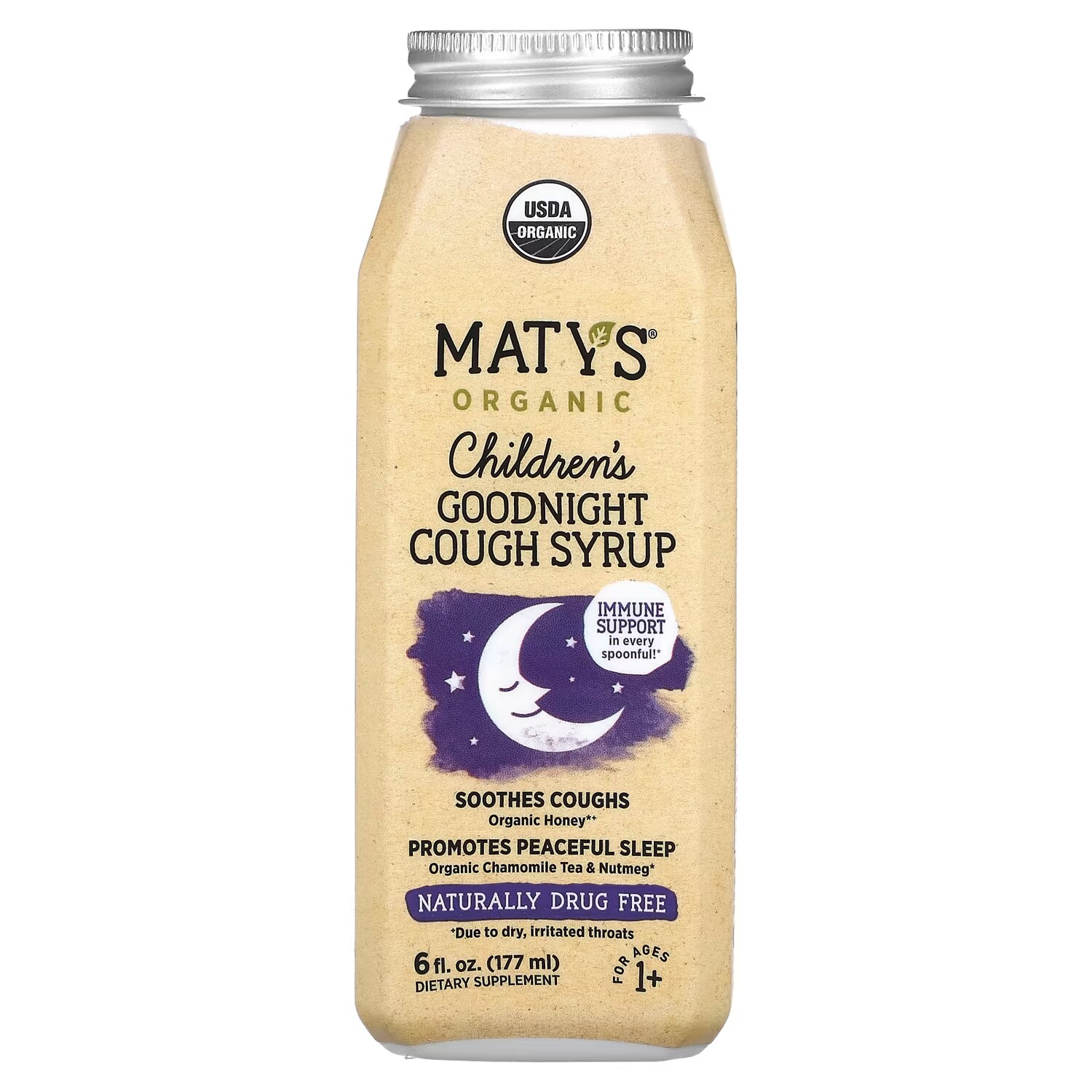 

Органический детский сироп Maty's от кашля на ночь
